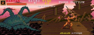 une photo d'Ã©cran de Rastan Saga 3 sur Arcade